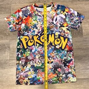Pokemon Kids Multicolor Graphic Short Sleeve Tee